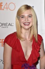 ELLE FANNING at Trumbo Premiere at 2015 Toronto International Film Festival 09/12/2015