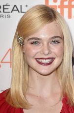 ELLE FANNING at Trumbo Premiere at 2015 Toronto International Film Festival 09/12/2015