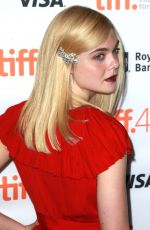 ELLE FANNING at Trumbo Premiere at 2015 Toronto International Film Festival 09/12/2015