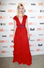 ELLE FANNING at Trumbo Premiere at 2015 Toronto International Film Festival 09/12/2015