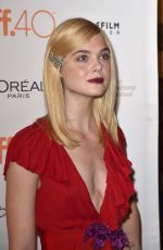 ELLE FANNING at Trumbo Premiere at 2015 Toronto International Film Festival 09/12/2015