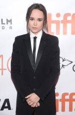 ELLEN PAGE at Freeheld Premiere at 2015 Toronto International Film Festival 09/13/2015