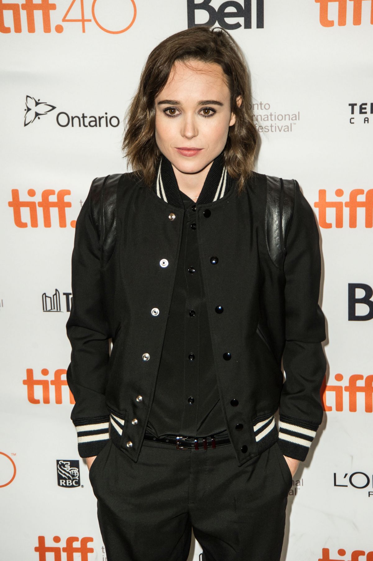 ELLEN PAGE at Into the Forest Premiere at 2015 Toronto International