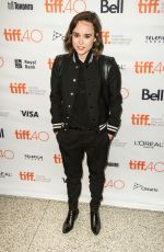 ELLEN PAGE at Into the Forest Premiere at 2015 Toronto International Film Festival 09/12/2015