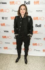 ELLEN PAGE at Into the Forest Premiere at 2015 Toronto International Film Festival 09/12/2015