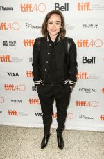 ELLEN PAGE at Into the Forest Premiere at 2015 Toronto International Film Festival 09/12/2015