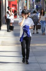 ELLEN PAGE Out and About in Los Angeles 09/08/2015