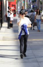 ELLEN PAGE Out and About in Los Angeles 09/08/2015