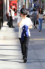 ELLEN PAGE Out and About in Los Angeles 09/08/2015