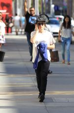 ELLEN PAGE Out and About in Los Angeles 09/08/2015