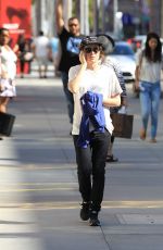 ELLEN PAGE Out and About in Los Angeles 09/08/2015