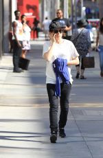 ELLEN PAGE Out and About in Los Angeles 09/08/2015