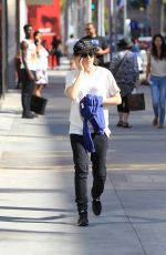 ELLEN PAGE Out and About in Los Angeles 09/08/2015