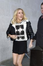 ELLIE GOULDING Leaves BBC Radio 1 in London 09/27/2015