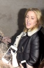 ELLIE GOULDING Leaves BBC Radio 1 in London 09/27/2015