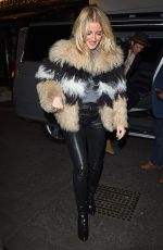 ELLIE GOULDING Nght Out in London 09/17/2015