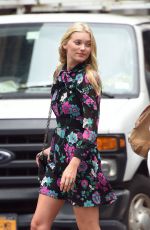 ELSA HOKS at a Photoshoot in New York 09/04/2015