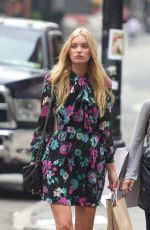 ELSA HOKS at a Photoshoot in New York 09/04/2015