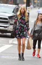 ELSA HOKS at a Photoshoot in New York 09/04/2015