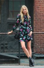 ELSA HOKS at a Photoshoot in New York 09/04/2015