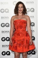 EMILIA CLARKE at GQ Men of the Year 2015 Awards in London