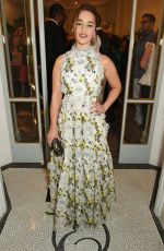 EMILIA CLARKE at Launch of First Erdem Flagship Store in London 09/09/2015
