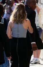 EMILY BLUNT Arrives at Jimmy Kimmel Live in Hollywood 09/08/2015