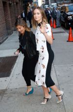 EMILY BLUNT Arrives at The Late Show With Stephen Colbert in New York 09/14/2015