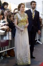 EMILY BLUNT at Sicario Premiere at 63rd San Sebastian Film Festival 09/19/2015