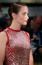 EMILY BLUNT at Sicario Premiere in London 09/21/2015