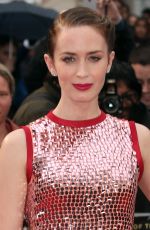 EMILY BLUNT at Sicario Premiere in London 09/21/2015