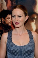 EMILY BLUNT at Sicario Premiere in New York 09/14/2015