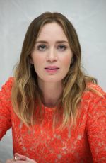 EMILY BLUNT at Sicario Press Conference at 2015 TIFF 09/12/2015