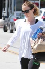 EMILY BLUNT Leaves a Gym in West Hollywood 09/08/2015