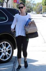 EMILY BLUNT Leaves a Gym in West Hollywood 09/08/2015