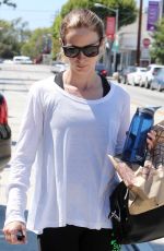 EMILY BLUNT Leaves a Gym in West Hollywood 09/08/2015