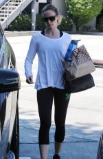EMILY BLUNT Leaves a Gym in West Hollywood 09/08/2015