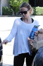 EMILY BLUNT Leaves a Gym in West Hollywood 09/08/2015