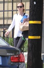 EMILY BLUNT Leaves a Gym in West Hollywood 09/08/2015