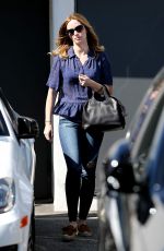 EMILY BLUNT Leaves Meche Salon in Beverly Hills 09/03/2015