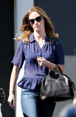 EMILY BLUNT Leaves Meche Salon in Beverly Hills 09/03/2015