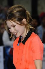 EMILY BROWING at Legend Premiere in London 09/03/2015