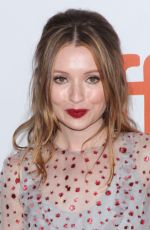 EMILY BROWNING at Legend Premiere at 2015 Toronto International Film Festival 09/12/2015