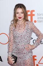 EMILY BROWNING at Legend Premiere at 2015 Toronto International Film Festival 09/12/2015