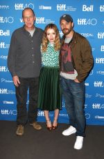 EMILY BROWNING at Legend Press Conference at 2015 TIFF 09/12/2015
