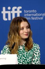 EMILY BROWNING at Legend Press Conference at 2015 TIFF 09/12/2015