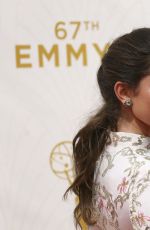 EMILY ROBINSON at 2015 Emmy Awards in Los Angeles 09/20/2015