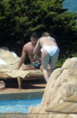EMILY VANCAMP in Bikini ar a Pool in Italy 08/29/2015