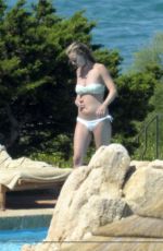 EMILY VANCAMP in Bikini ar a Pool in Italy 08/29/2015