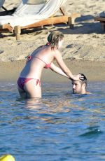 EMILY VANCAMP in Bikini at a Beach in Italy 08/28/2015